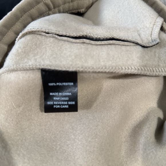 Brooklyn Cloth Tan Athletic Shorts Relaxed Fit - Picture 4 of 4